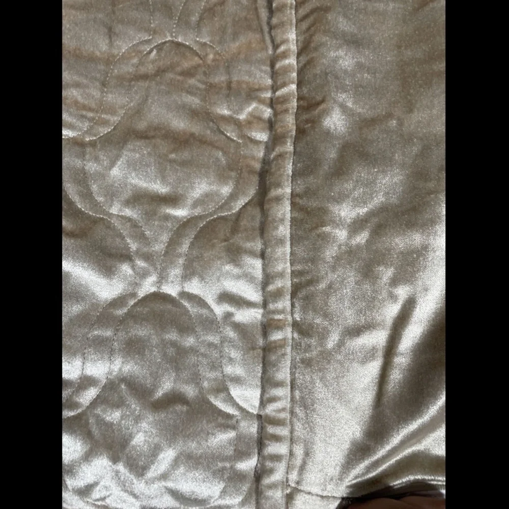 NIB‎ Hotel Collection Contour Velvet Euro Sham